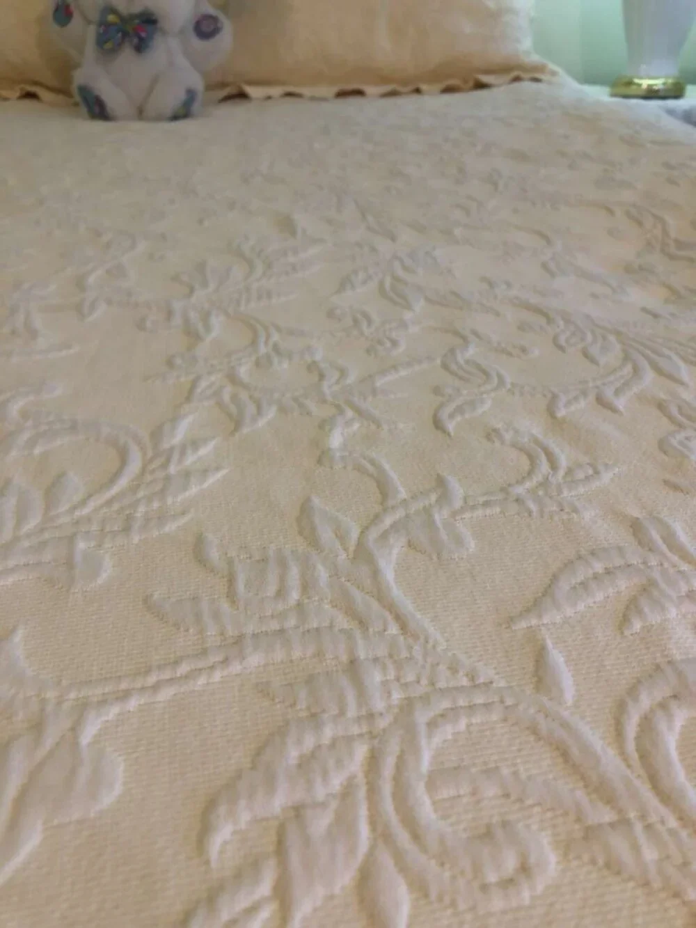 Yellow Quilted Queen Bedding Set from JC Penny's Home Collection